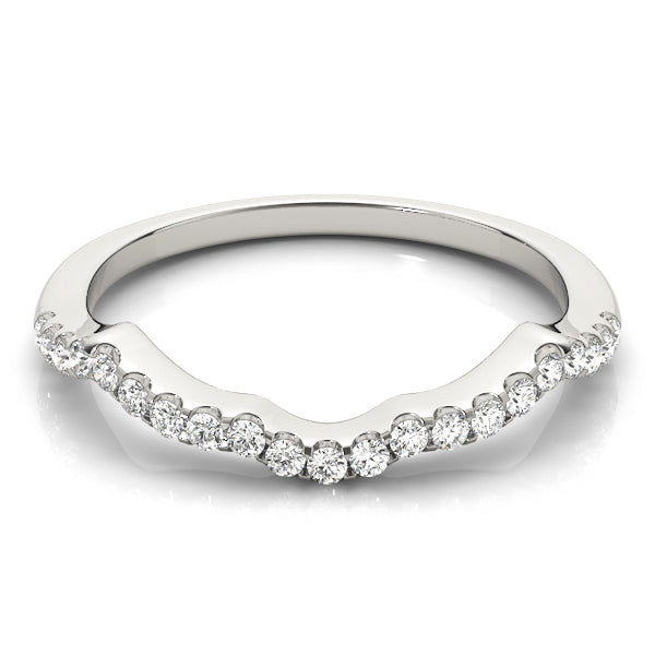 Platinum White Diamond Wedding Ring