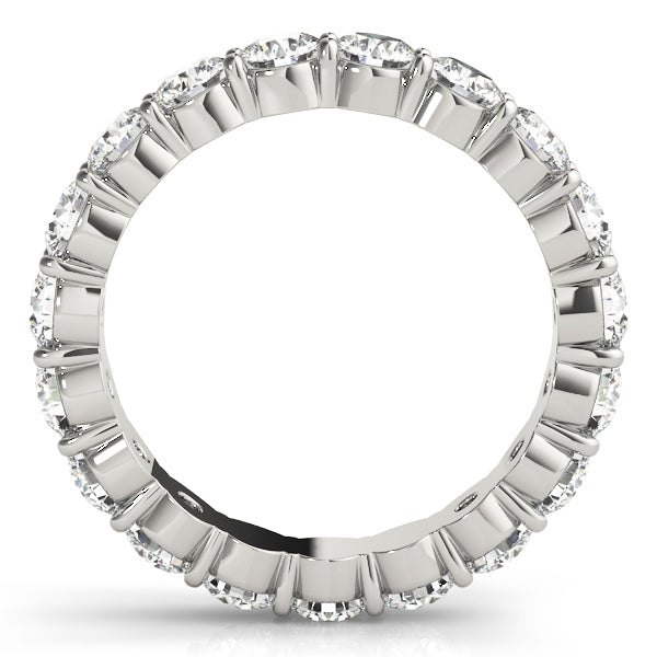 18K White Gold Diamond Wedding Ring