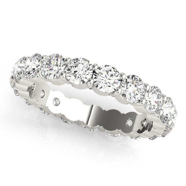 Platinum White Diamond Wedding Ring