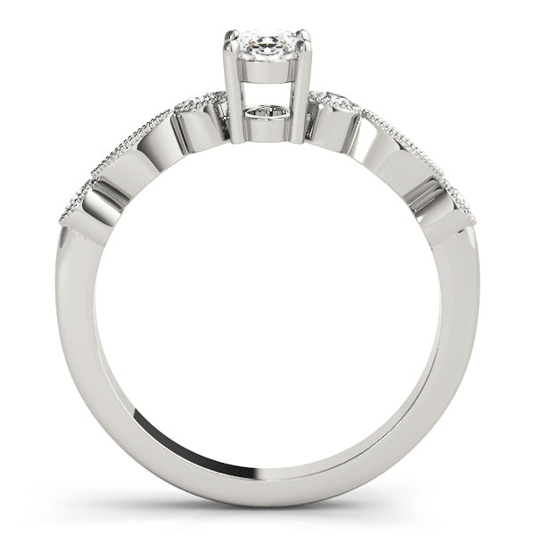 18K White Gold Diamond Fashion Ring