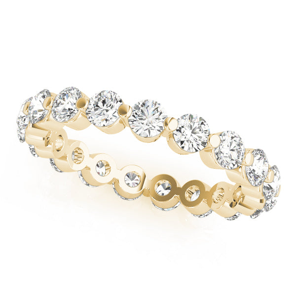 18K Yellow Gold 5/8 ct Diamond Wedding Band