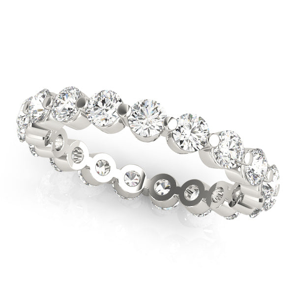 Platinum White Diamond Wedding Ring