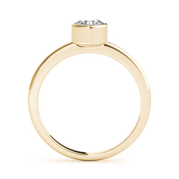14K Yellow Gold 1/2 ct tw Solitaire Diamond Engagement Ring