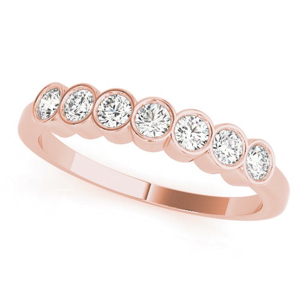 18K Rose Gold 3/8 ct Diamond Fashion Ring