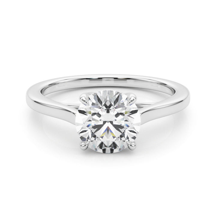 Solitaire Diamond Engagement Ring