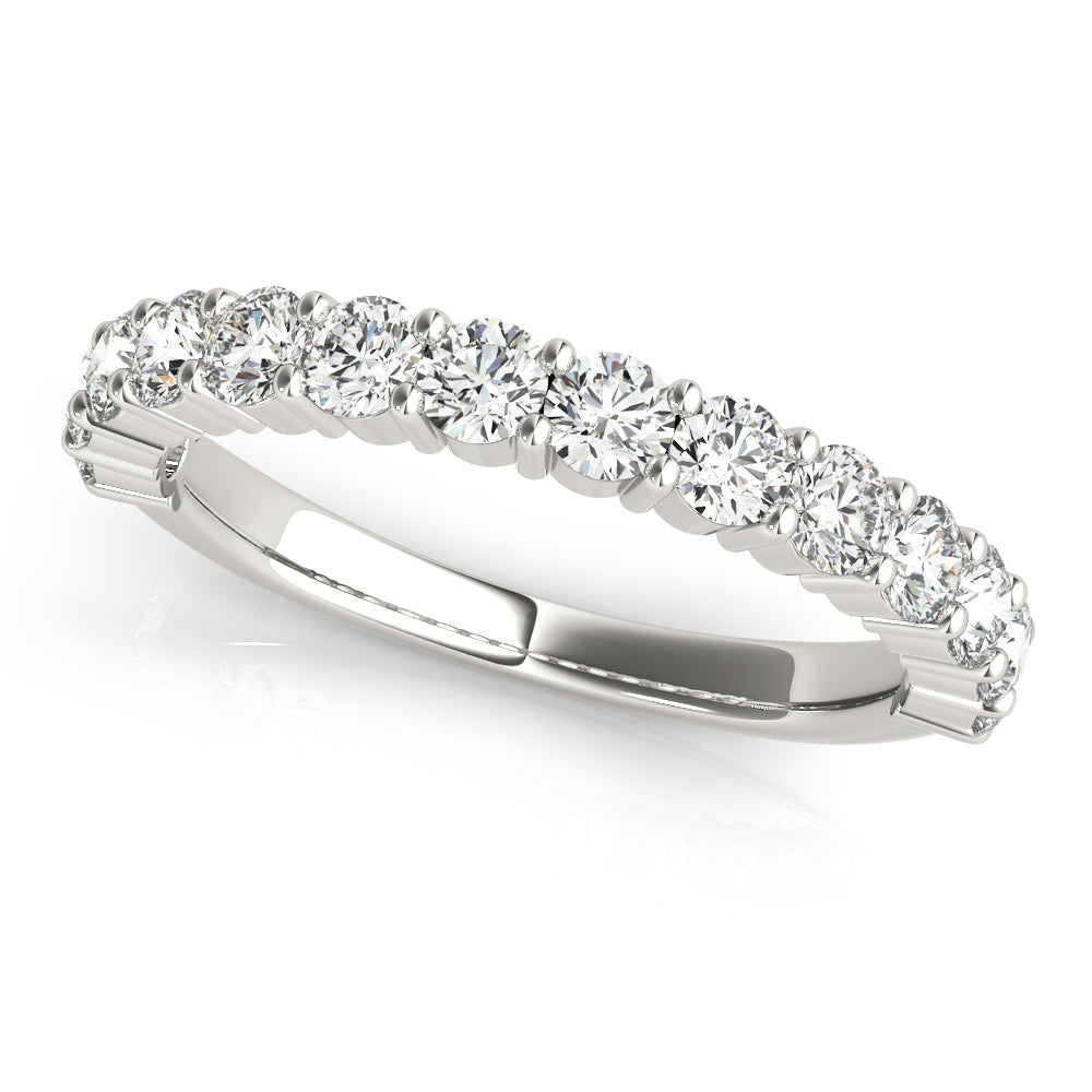 14-Diamond Round Wedding Ring