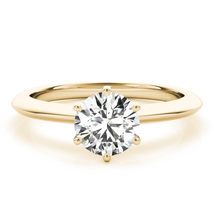 14K Yellow Gold 1 ct tw Solitaire Diamond Engagement Ring