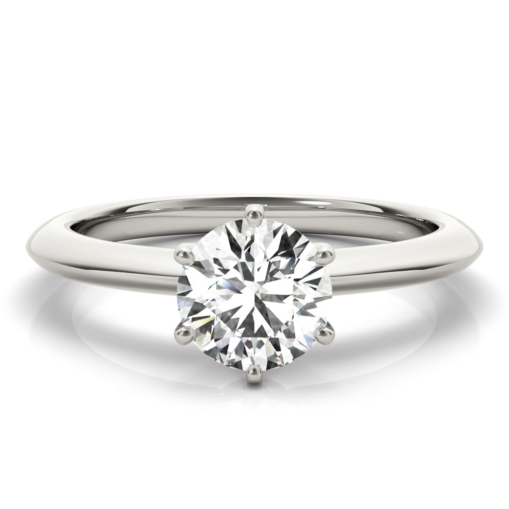 Solitaire Diamond Engagement Ring