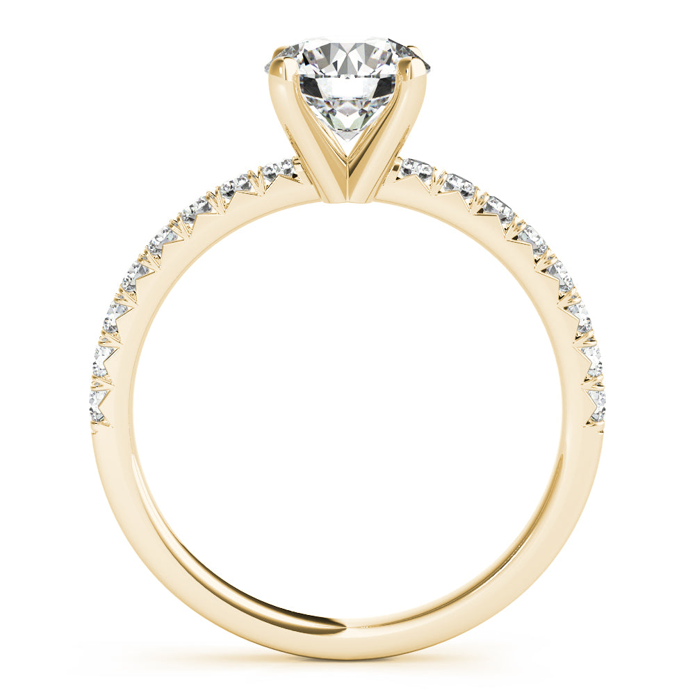 18K Yellow Gold 1.25ctw Round Diamond Ring