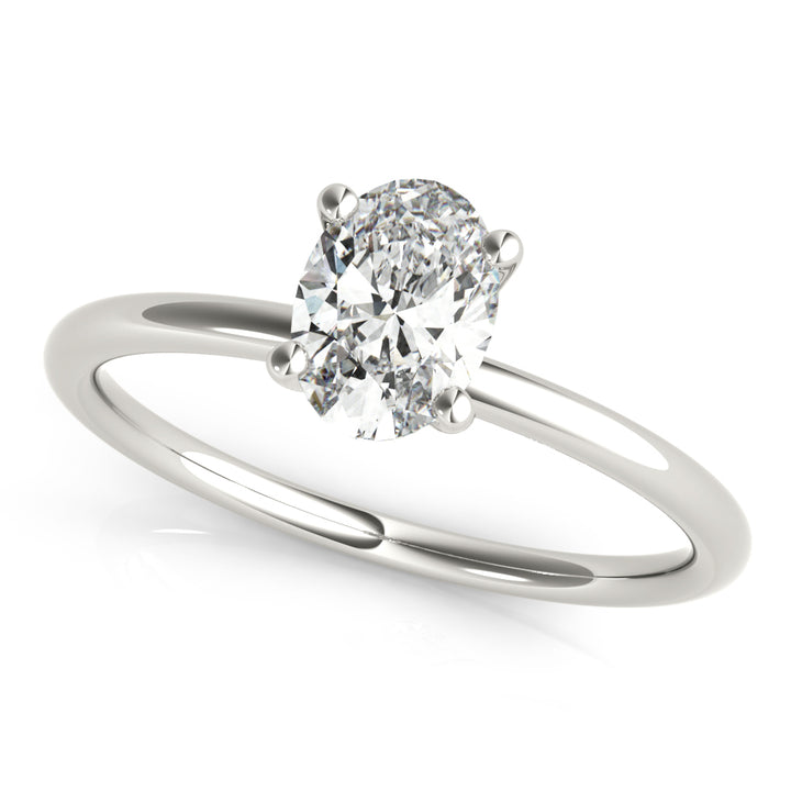 Solitaire Diamond Engagement Ring