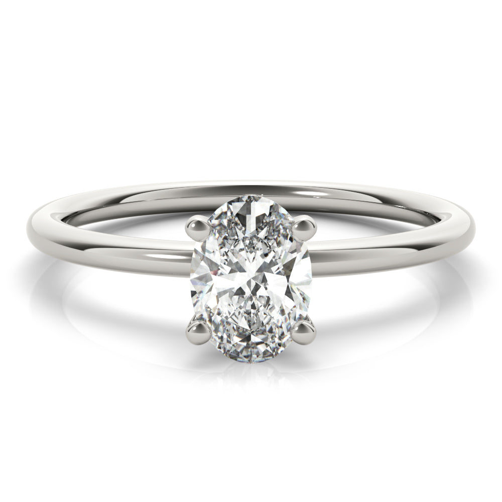 Solitaire Diamond Engagement Ring
