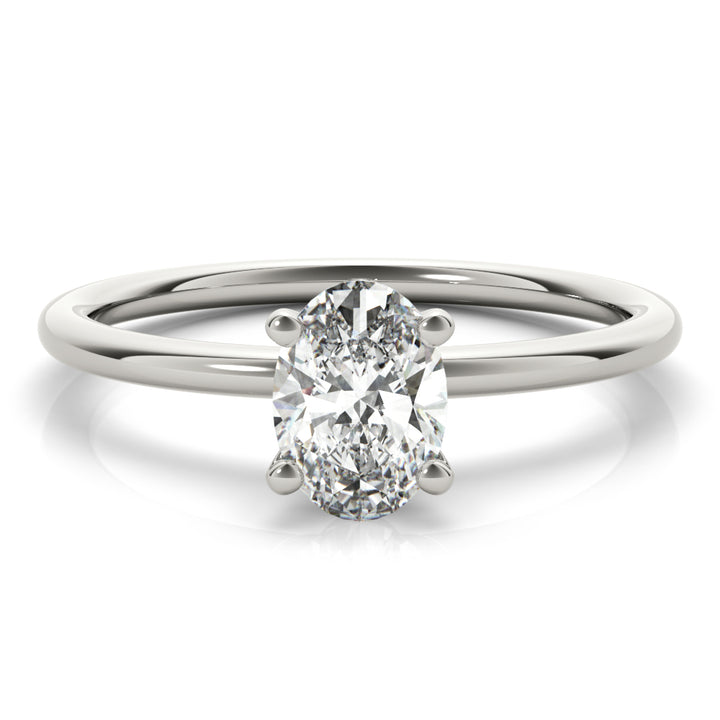 Solitaire Diamond Engagement Ring