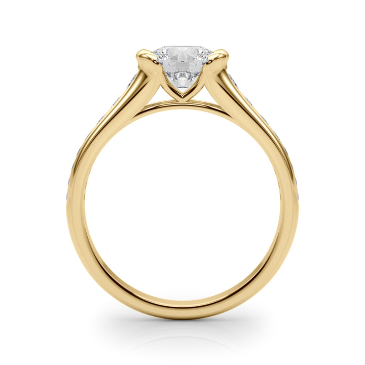 14K Yellow Gold 1.33ctw Diamond Engagement Ring