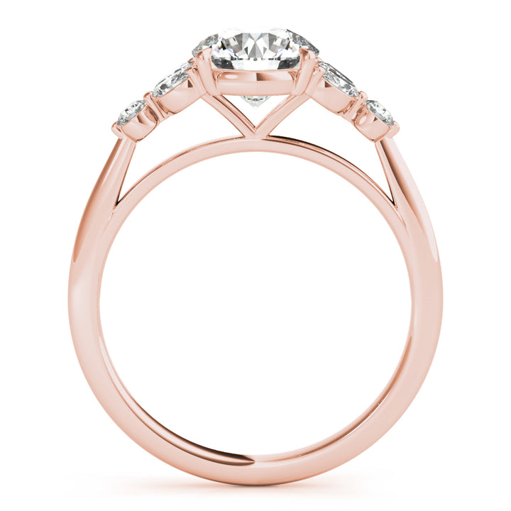 18K Rose Gold 1.33ctw Diamond Engagement Ring