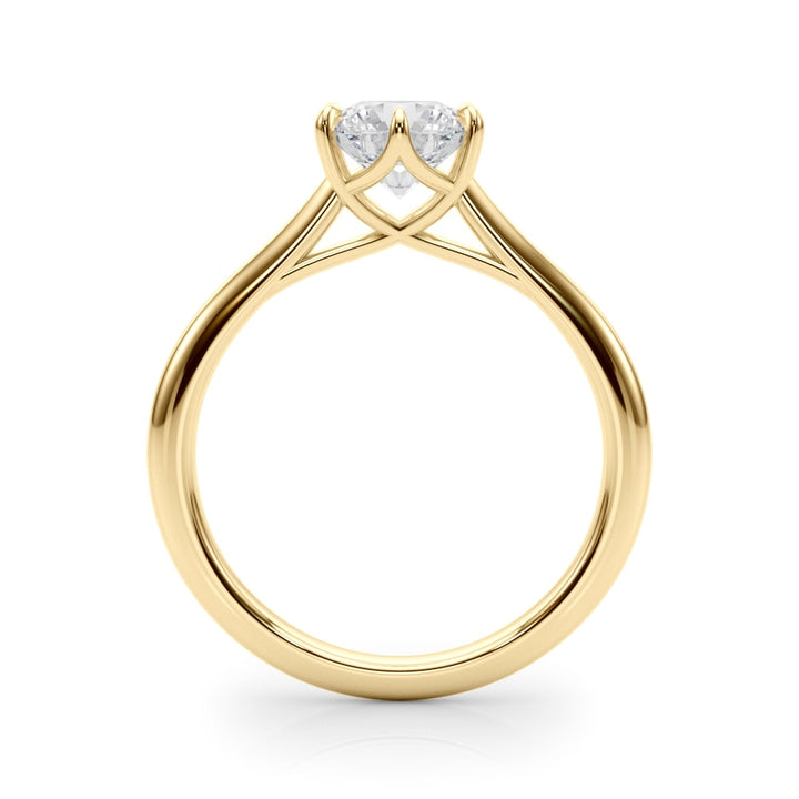 14K Yellow Gold 1 ct tw Solitaire Diamond Engagement Ring