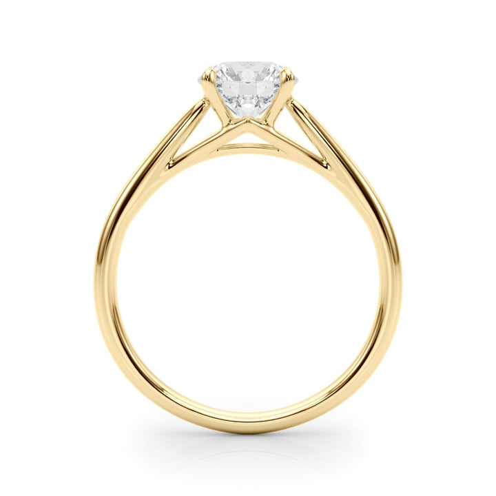 14K Yellow Gold 1 ct tw Solitaire Diamond Engagement Ring