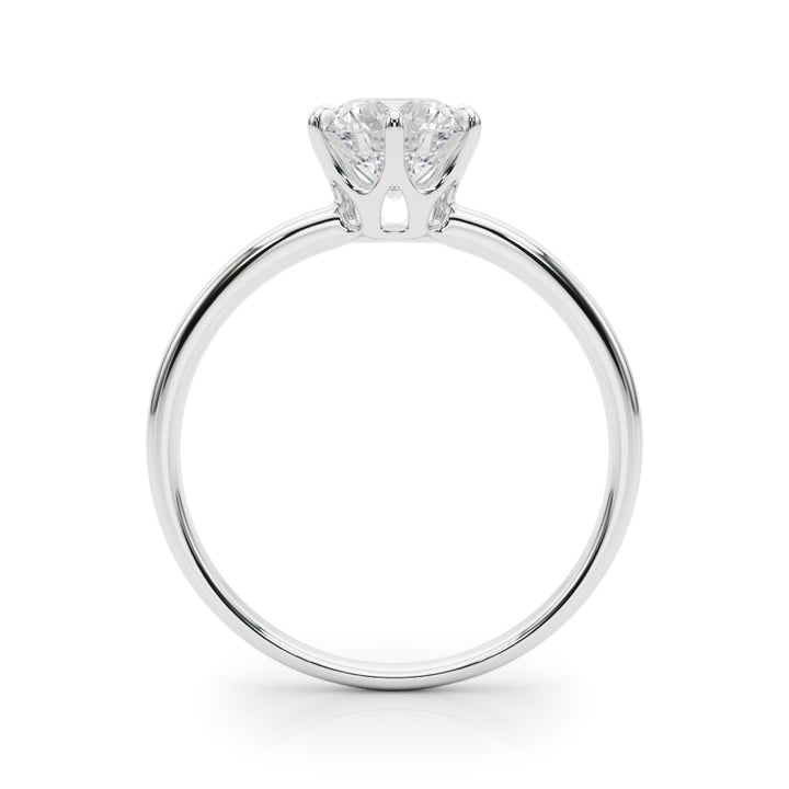Solitaire Diamond Engagement Ring