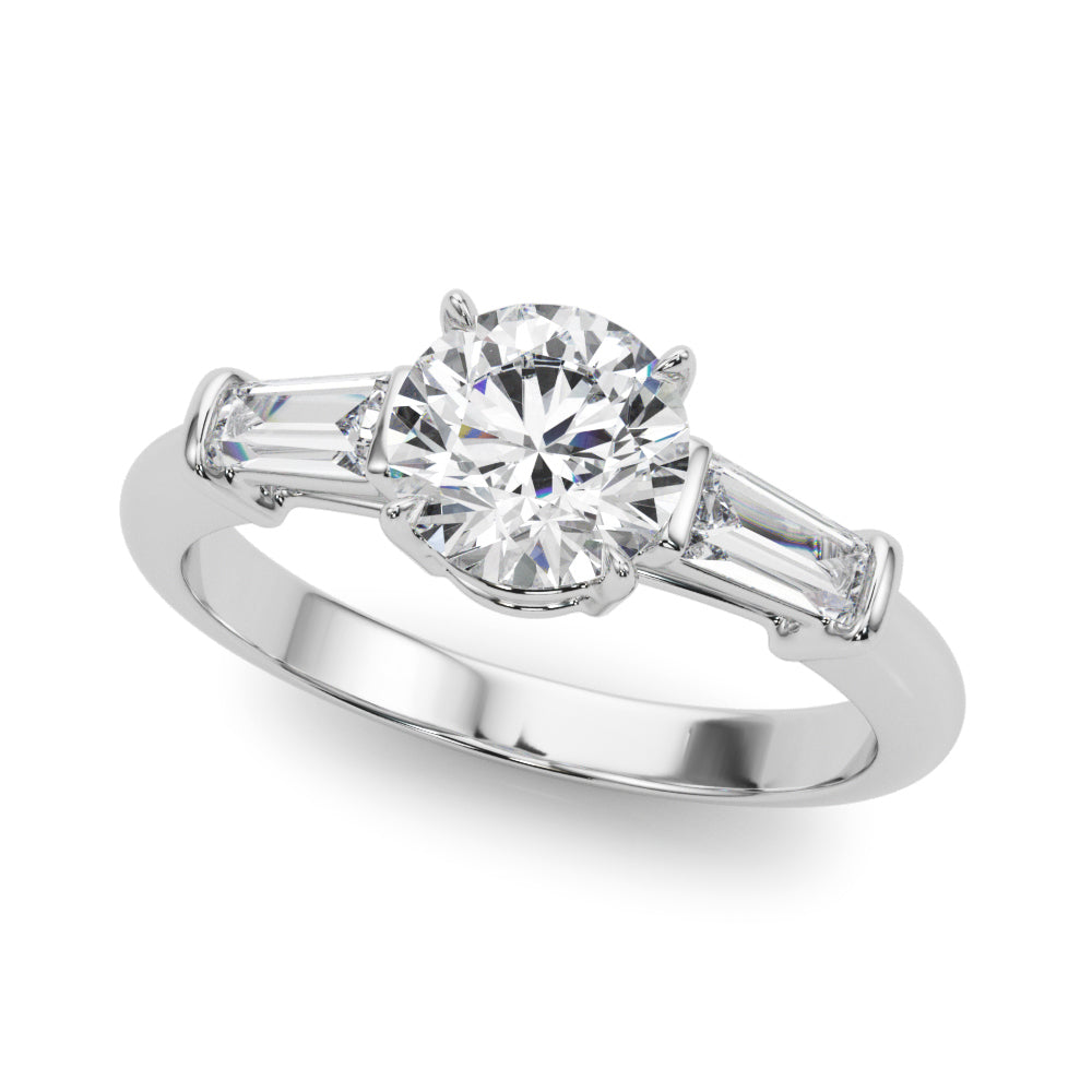 Platinum 1.5 CT Diamond Engagement Ring