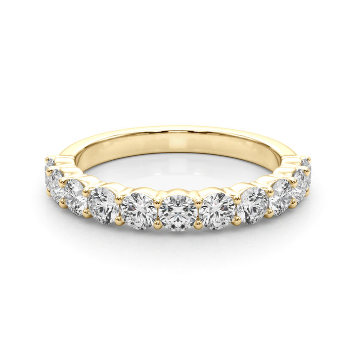 18K Yellow Gold Multi-Diamond Engagement Ring