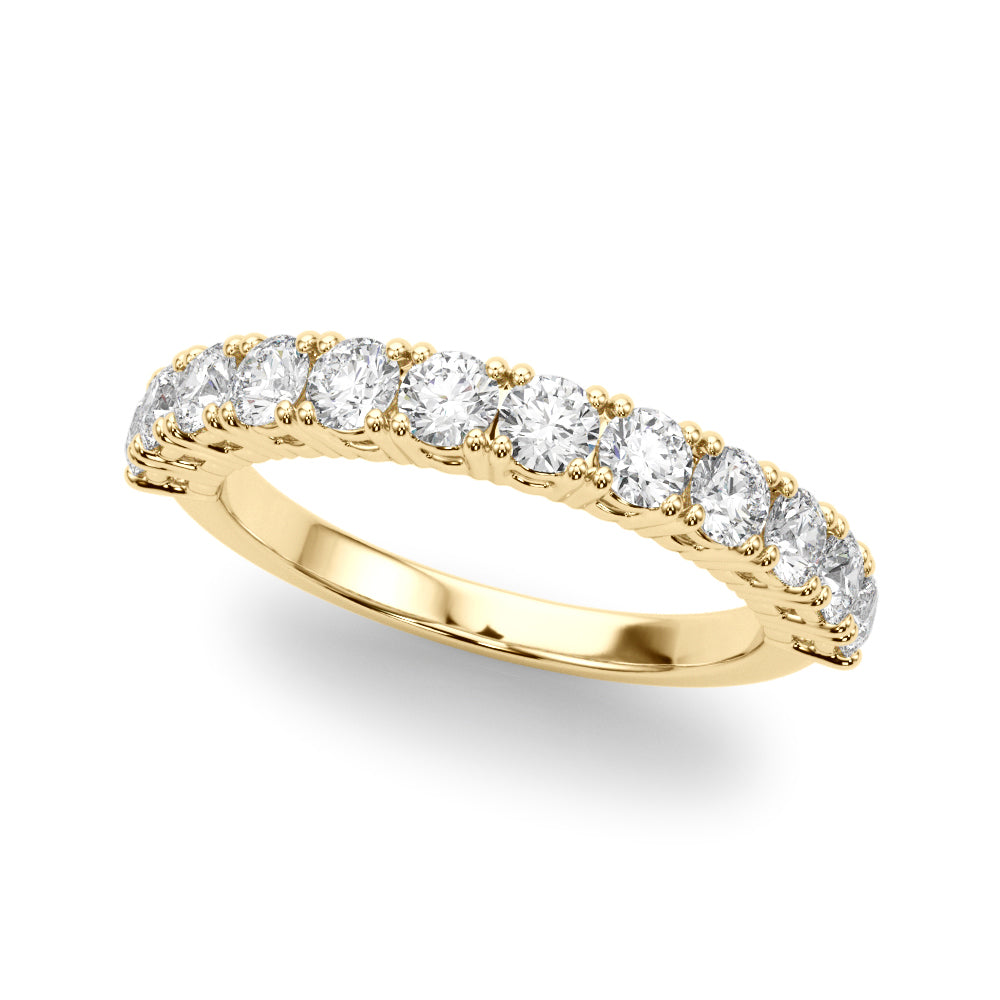 14K Yellow Gold 1/2 ct Diamond Engagement Ring