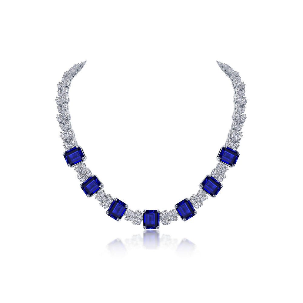 60.89 CTW Regal Choker Necklace