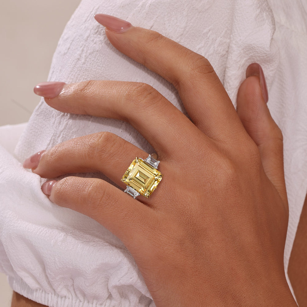 Stunning 3-Stone Engagement Ring
