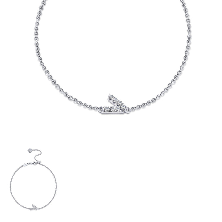 Letter V Bracelet