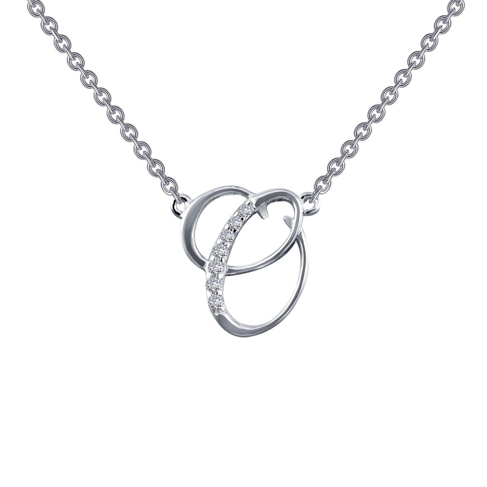 Letter O Pendant Necklace