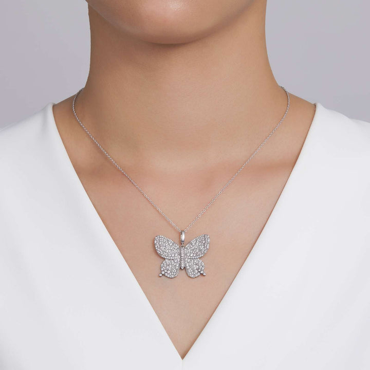 Butterfly Pendant Necklace