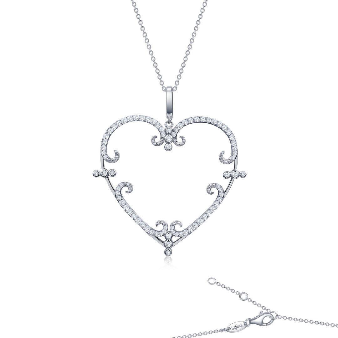 Filigreen Heart (c) Necklace