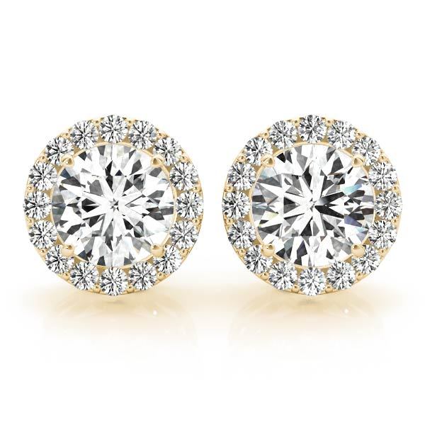 Halo Diamond Earring