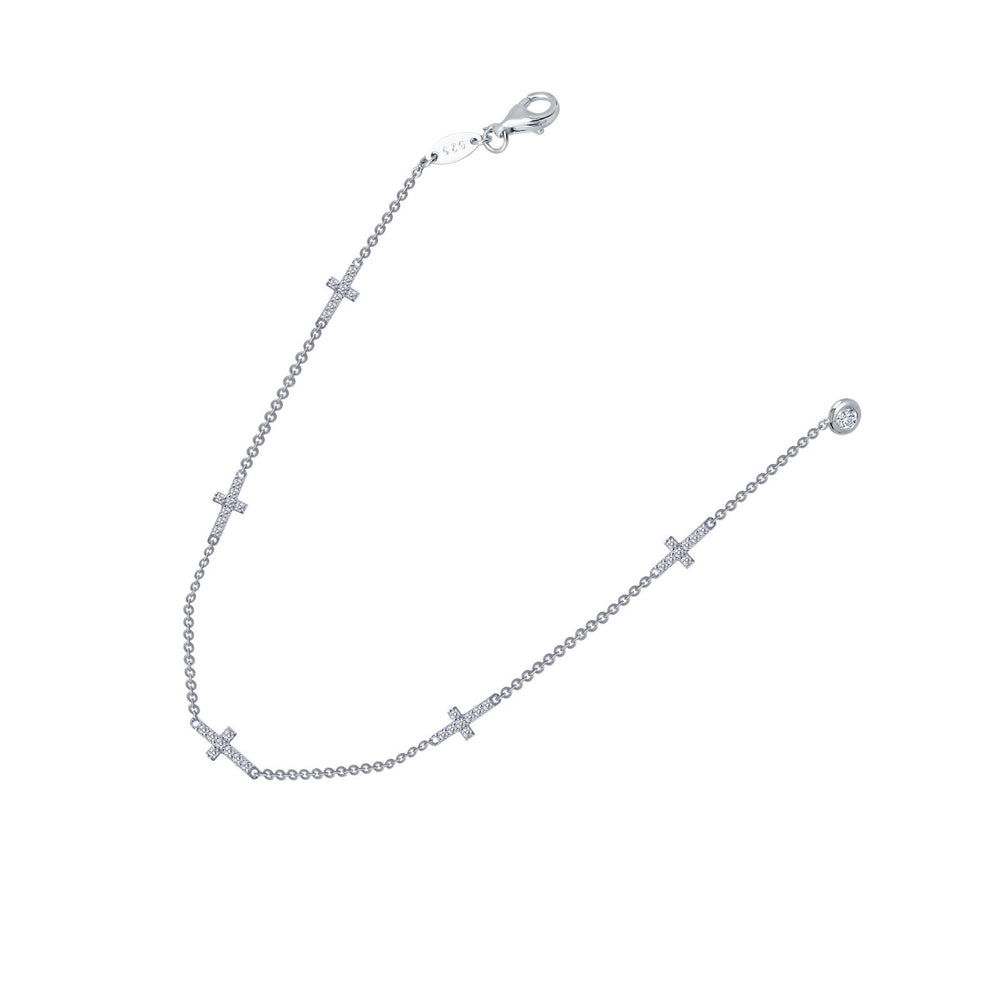 Sideways Cross Bracelet