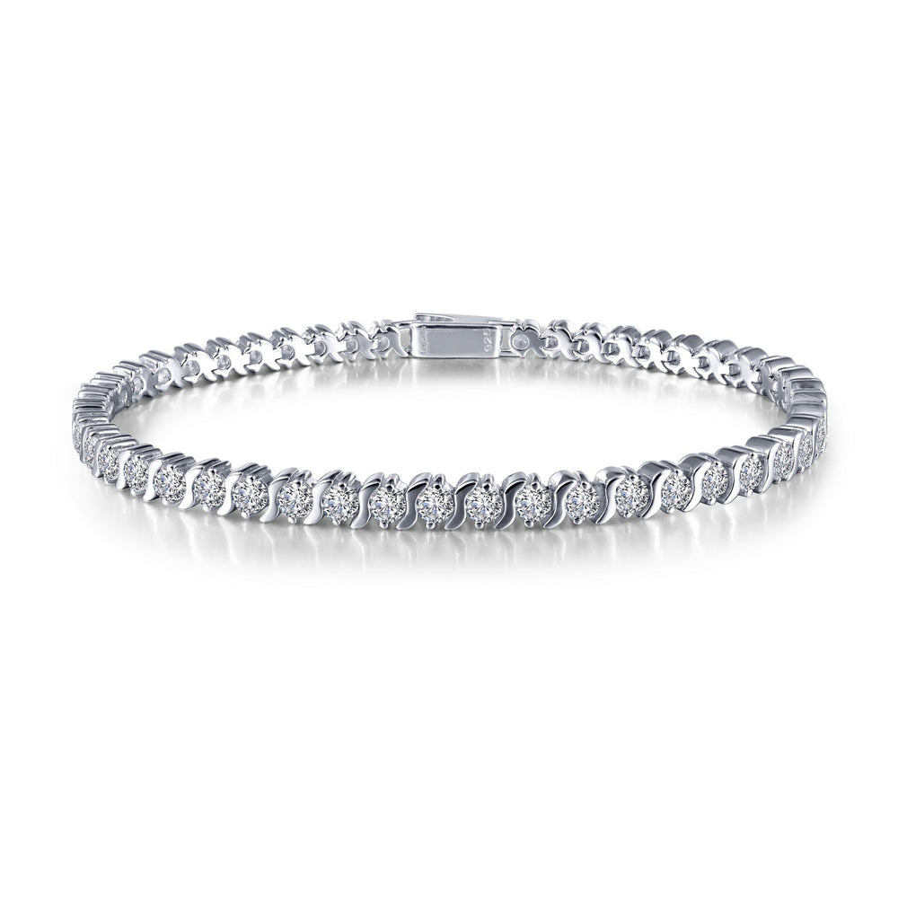 Classic ""S"" Tennis Bracelet