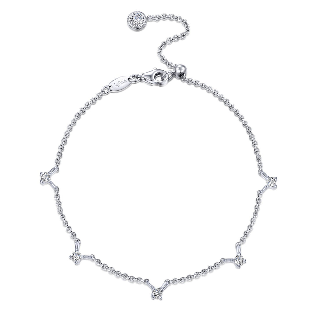 0.4 CTW Station Bracelet