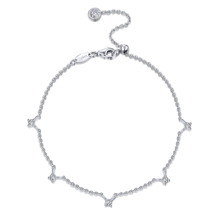 0.4 CTW Station Bracelet