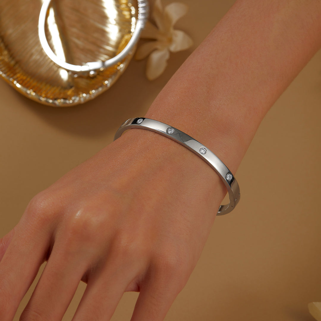 High Polish Bangle Bracelet