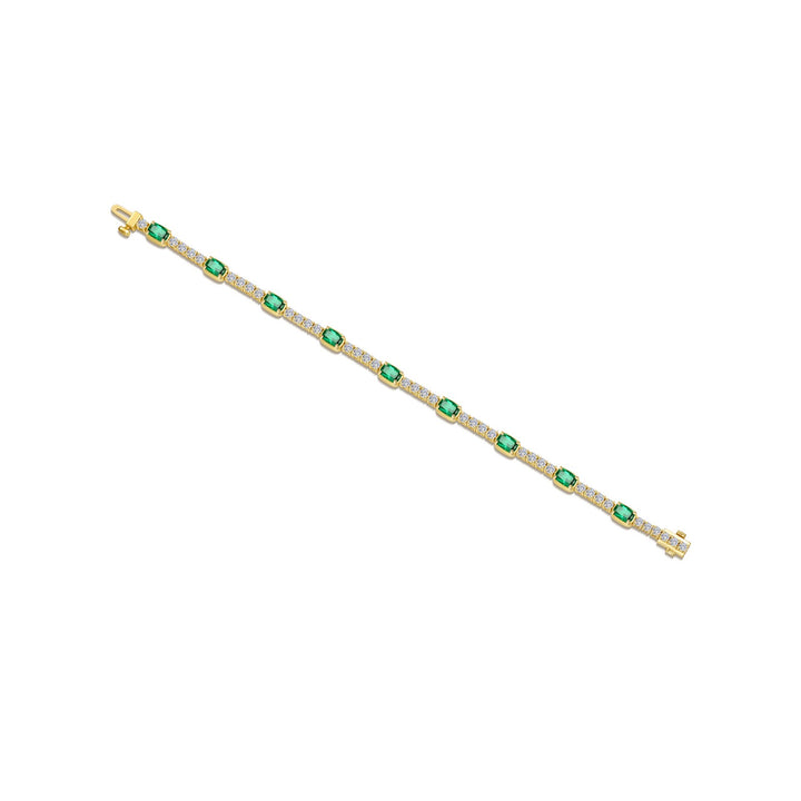 Regal Cushion-Cut Bracelet