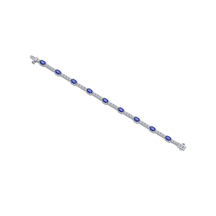 Regal Cushion-Cut Bracelet