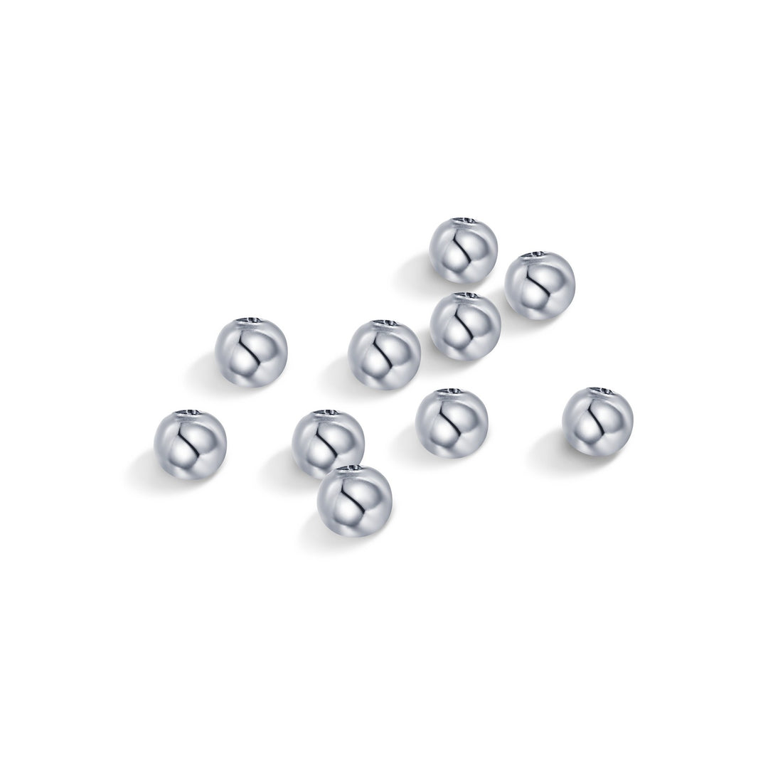 10-Pc Charm Silicone Bead Spacers