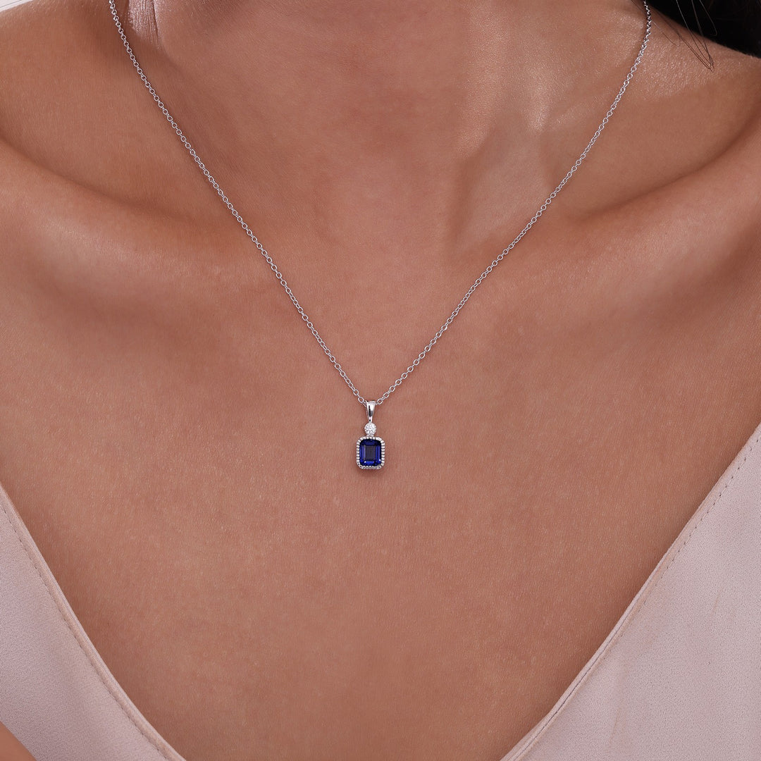 September Birthstone Necklace