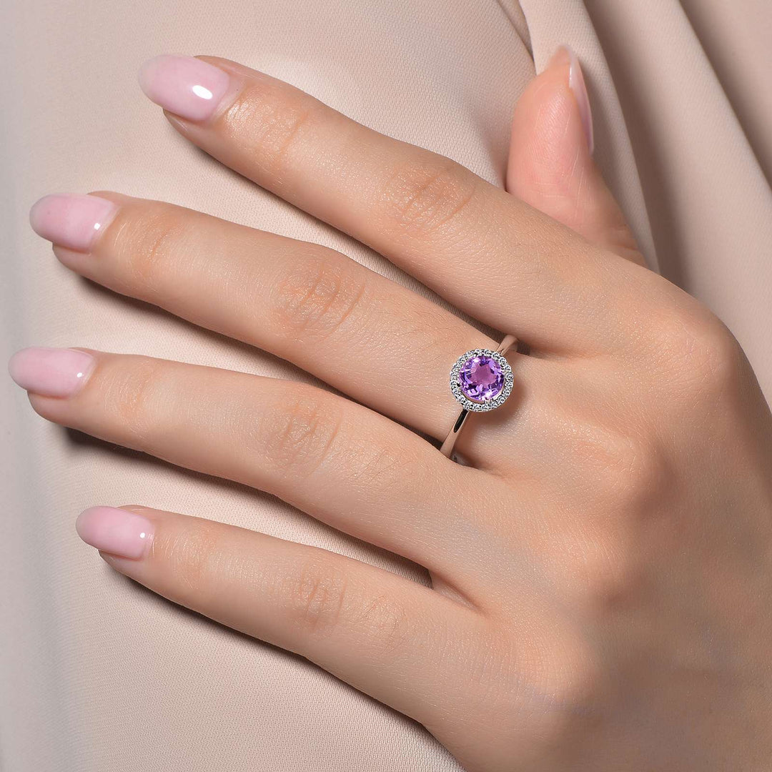 February Birthstone Ring
