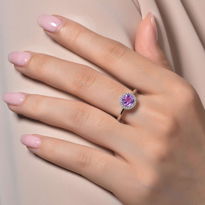 February Birthstone Ring