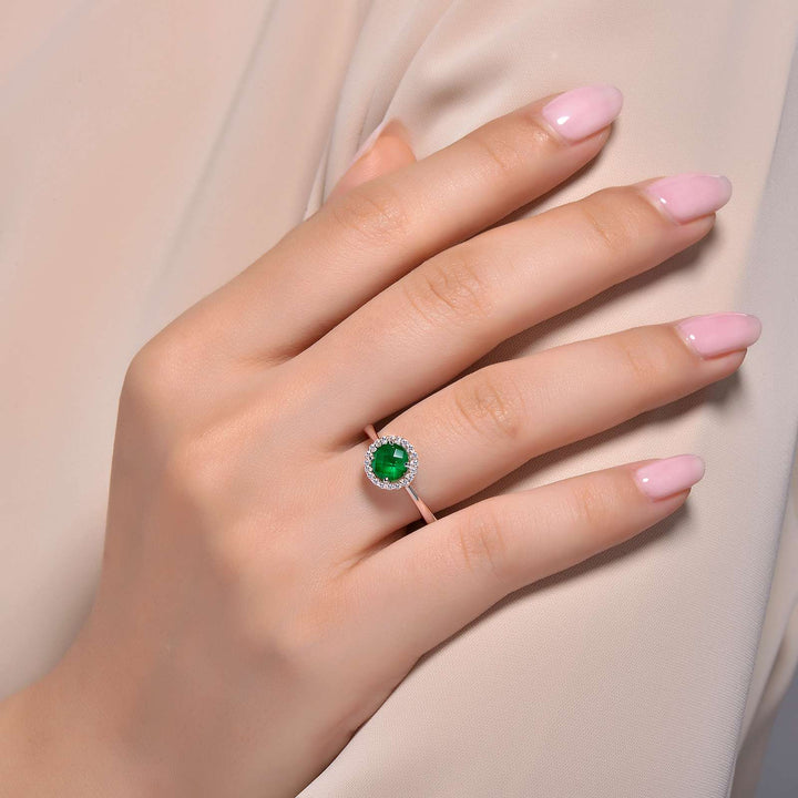 May Birthstone Ring