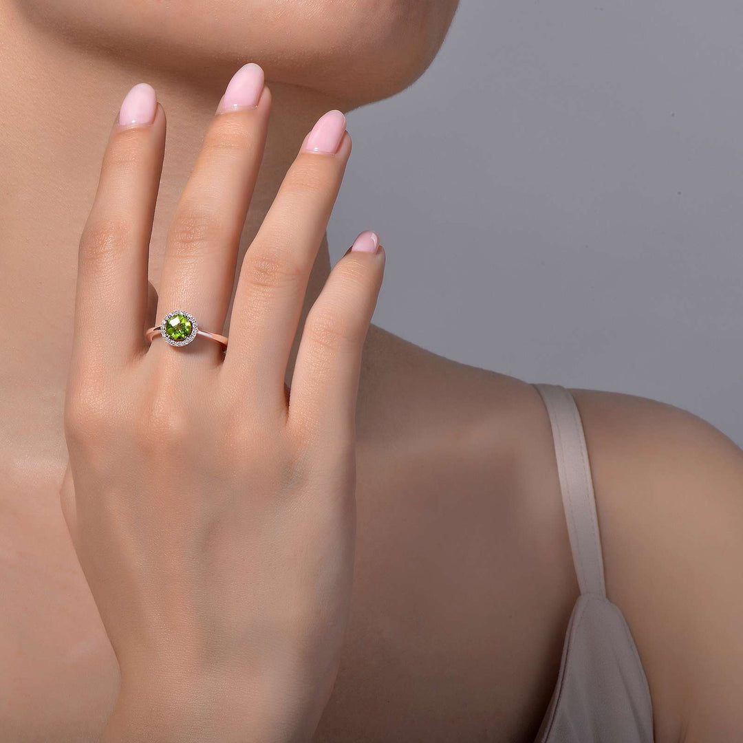 August Birthstone Ring