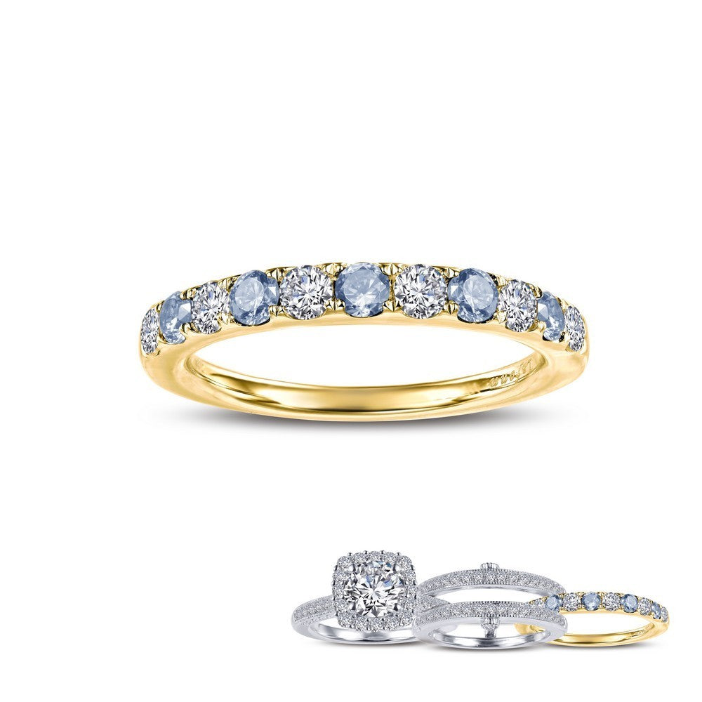 March Birthstone Ring