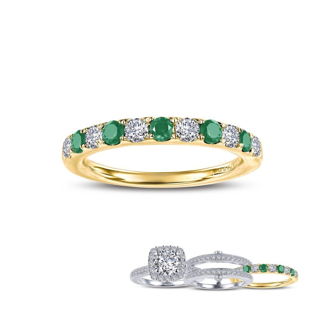 May Birthstone Ring