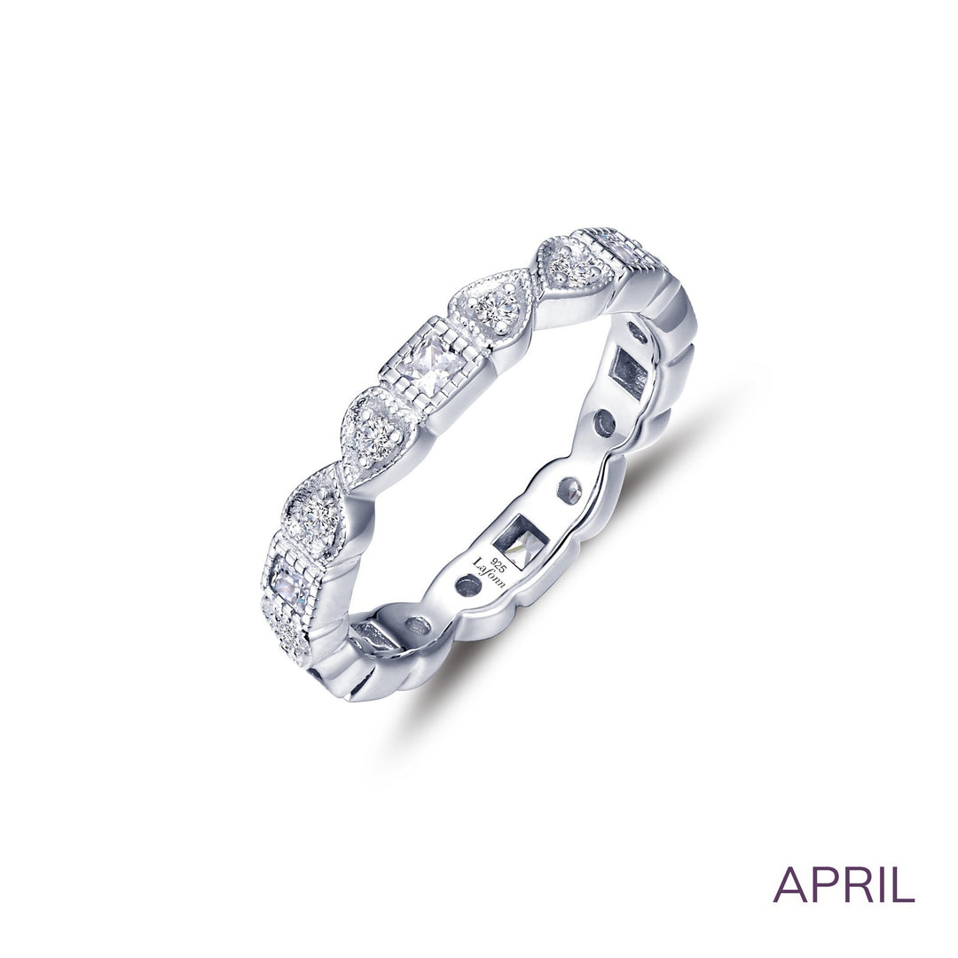 April Birthstone Ring