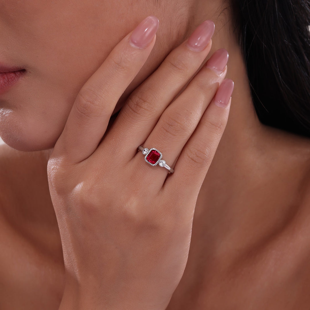 January Birthstone Ring