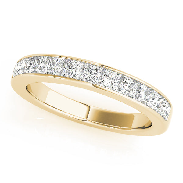 14K Yellow Gold Diamond Wedding Ring