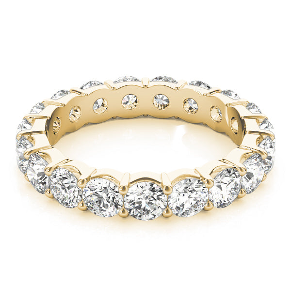 18K Yellow Gold 7/8 ct Diamond Wedding Band